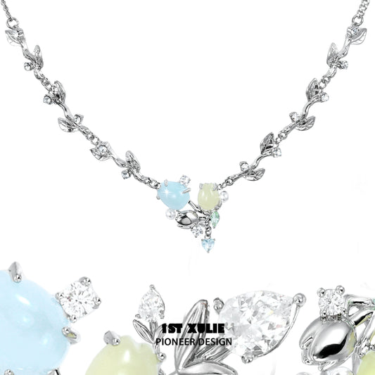 Sweet Tulip Clavicle Necklace