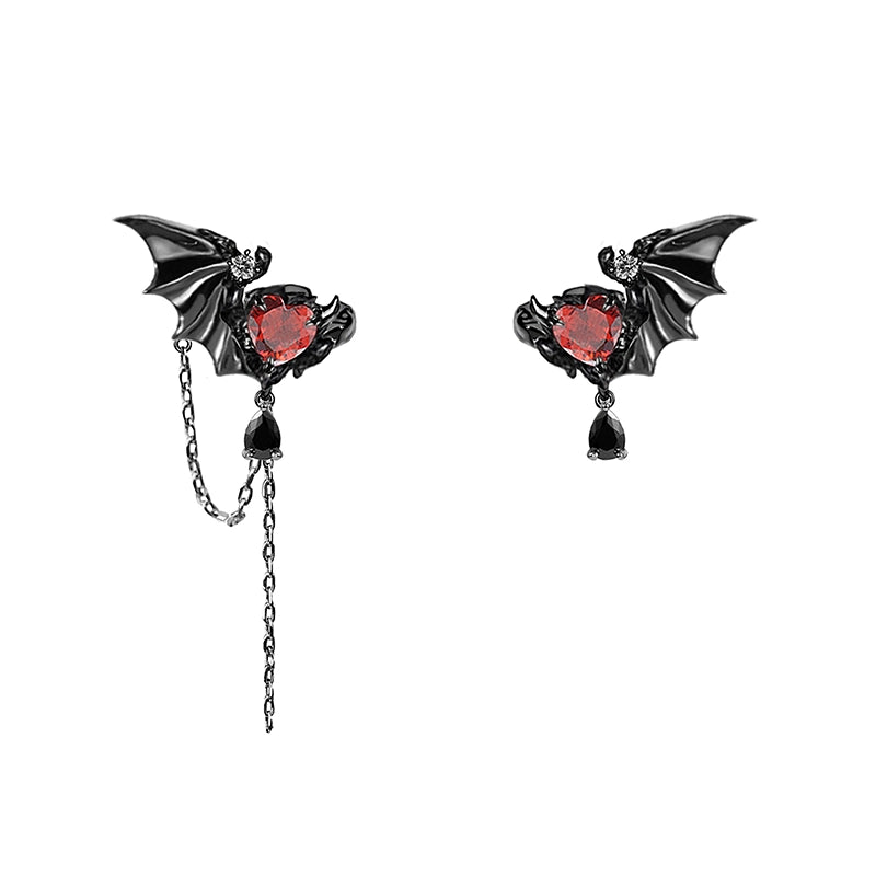 Dark Party Ear Cuffs