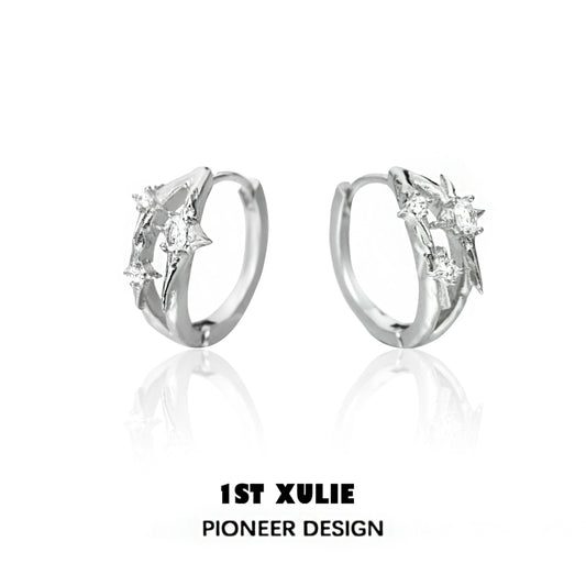 Eternal Star Silver Ear Cuff