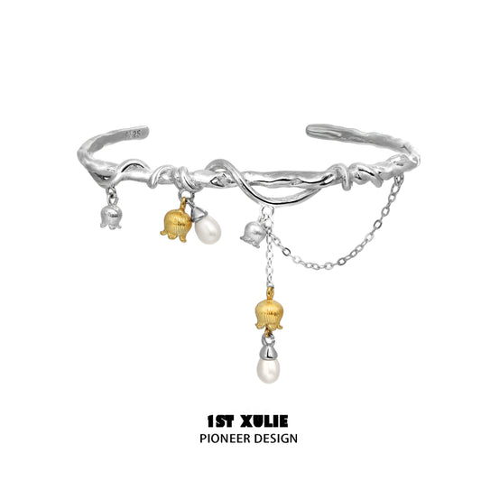 Lily of the Valley Tassel Chain Bracelet