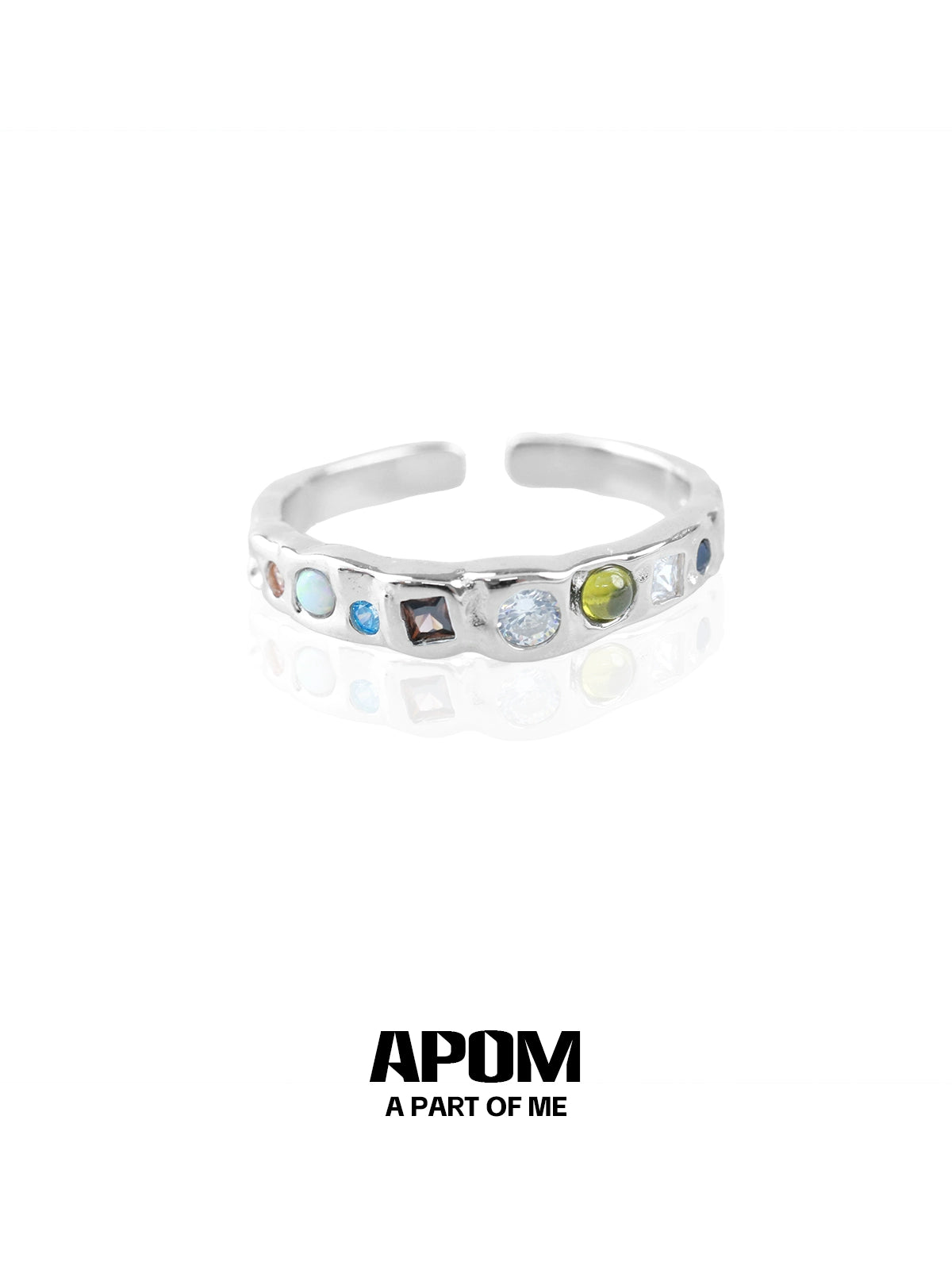 Rainbow Spark Cool Ring