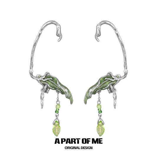 Elven Leaf Ear Cuffs