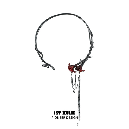 Gothic Sweet Cool Mandala Necklace