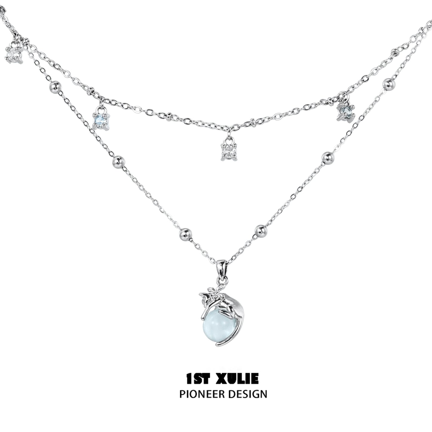 Summer Cool Kitten Necklace