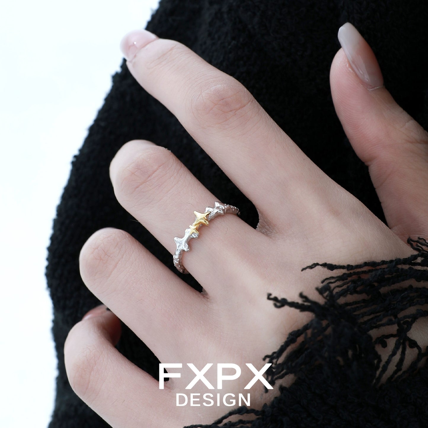 Golden Star Trail Ring