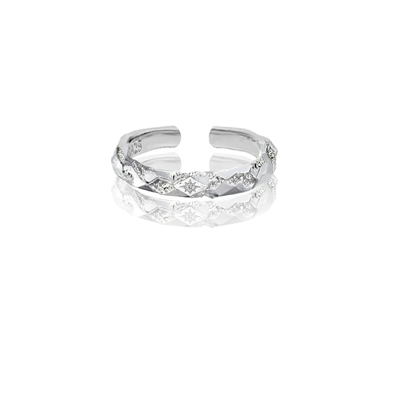 RMinimalist Cool Couple Ring