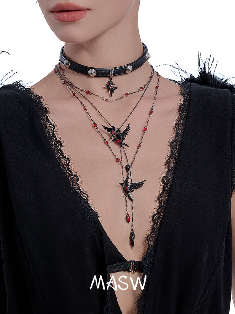 Guardian Crow Necklace
