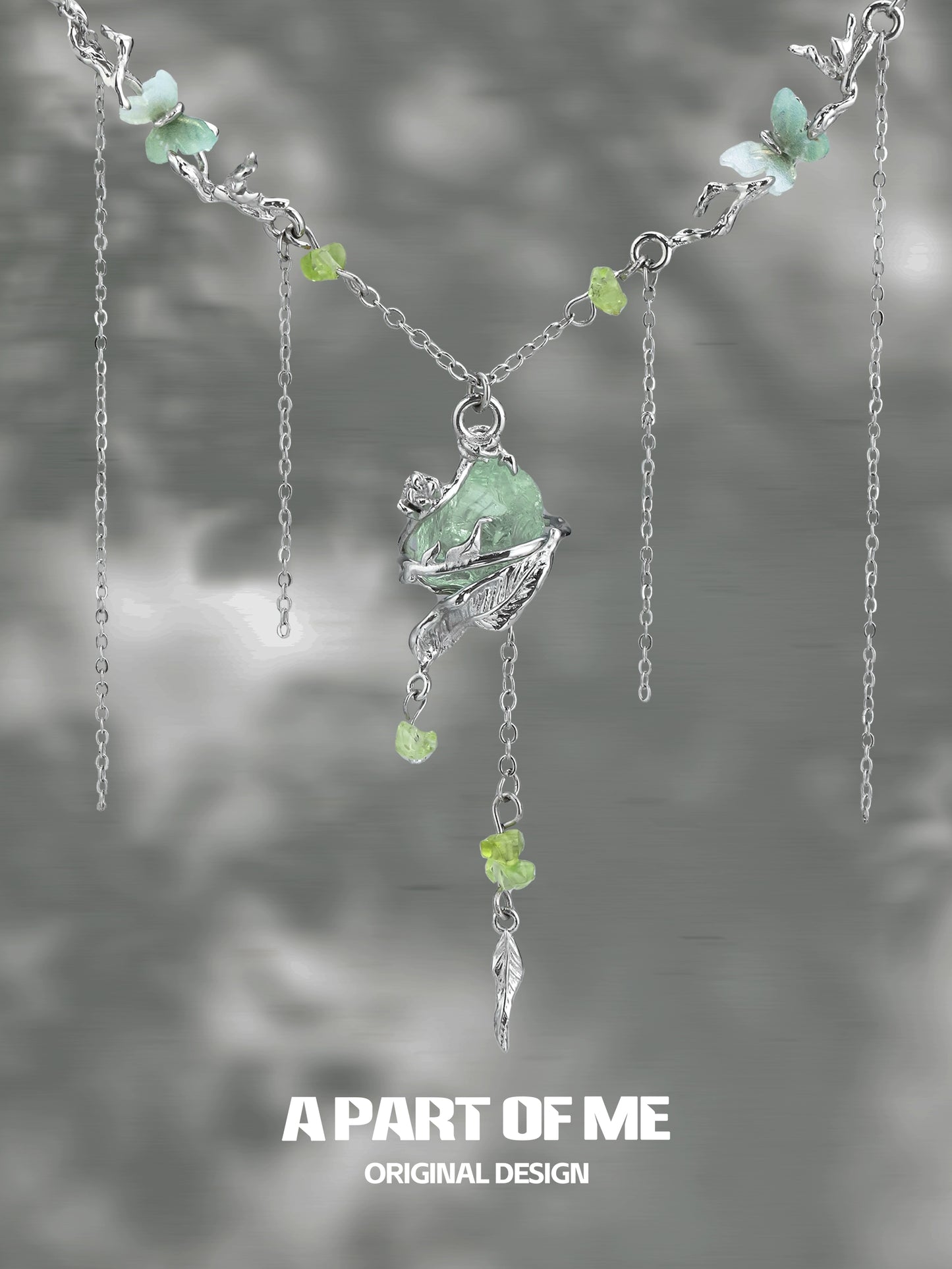 Forest Fairy Fluorite Necklace