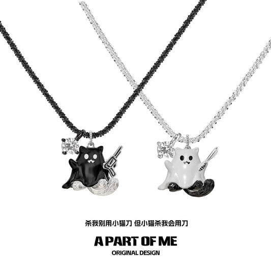 Weapon Kitten Devil Necklace