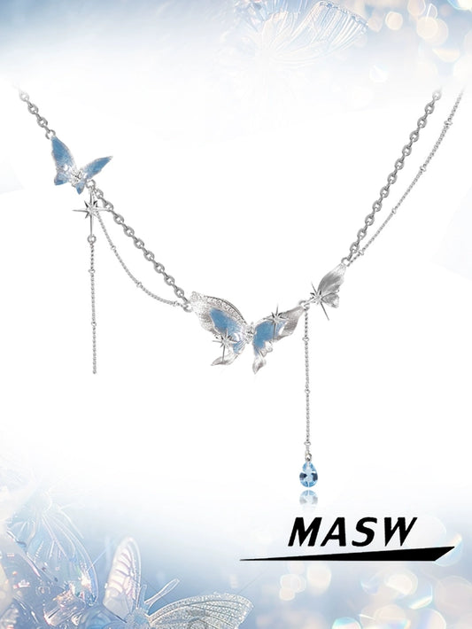 Fairy Butterfly Collarbone Chain