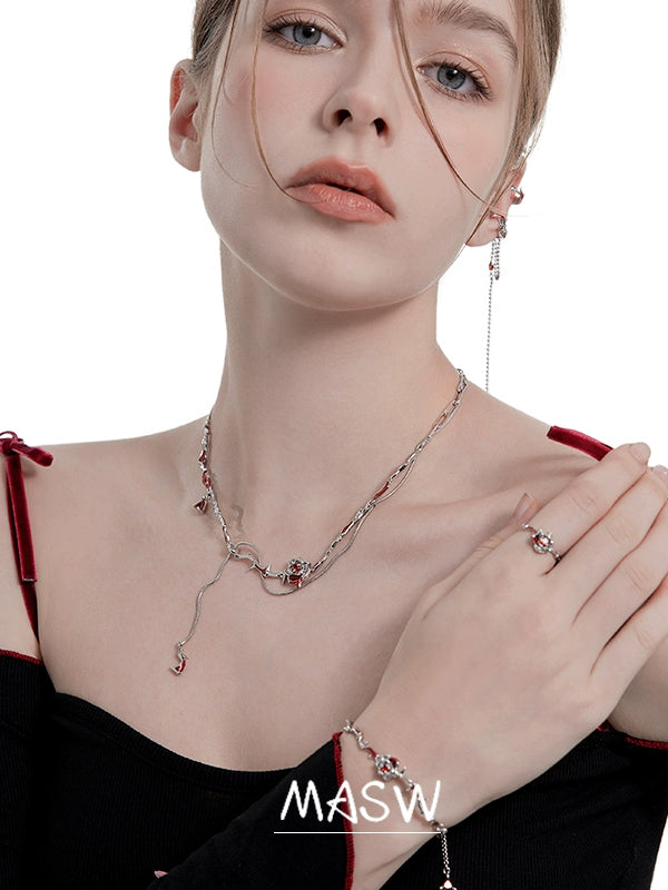 Thorns Rose Collarbone Chain