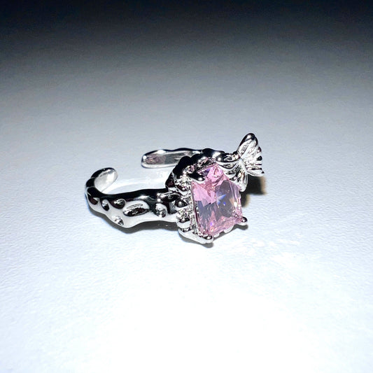 "Dreamy Butterfly" Light Pink Ring