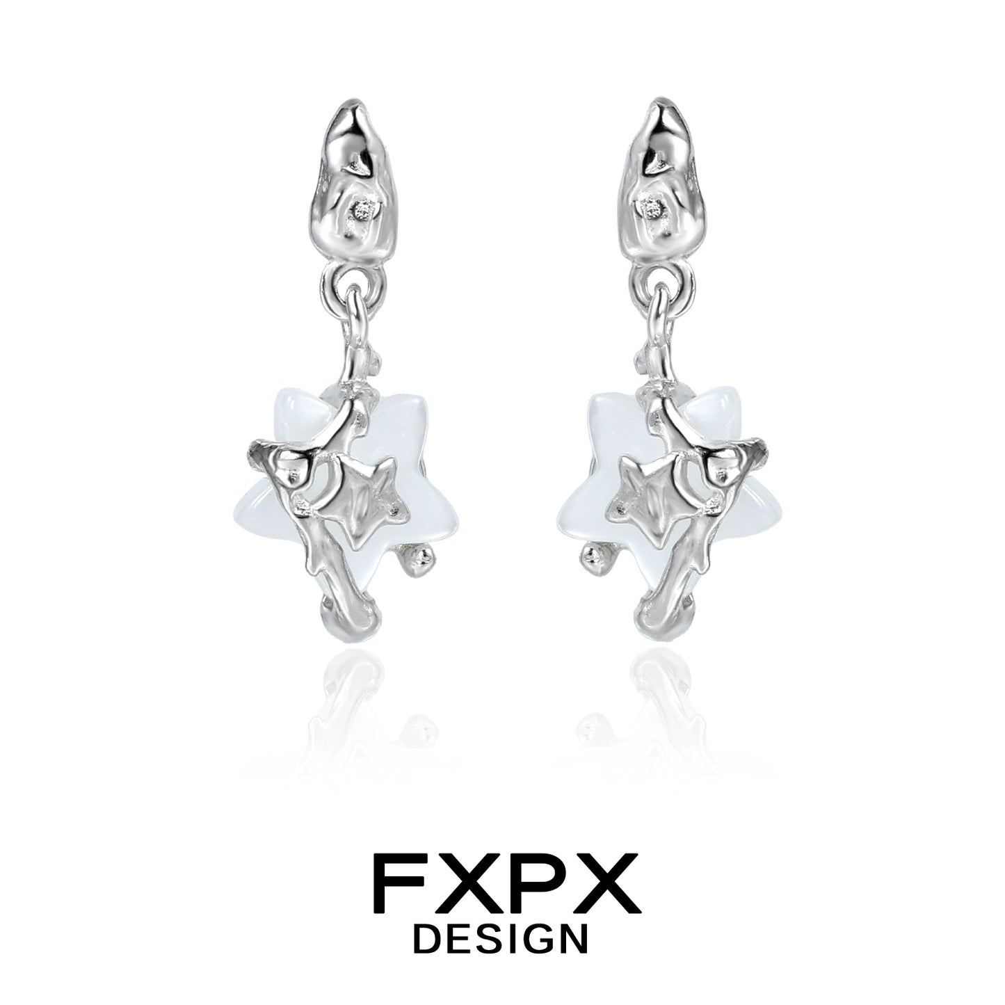 Y2K Cosmic Dreamy Star Earrings