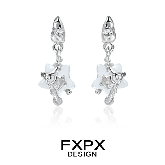 Y2K Cosmic Dreamy Star Earrings