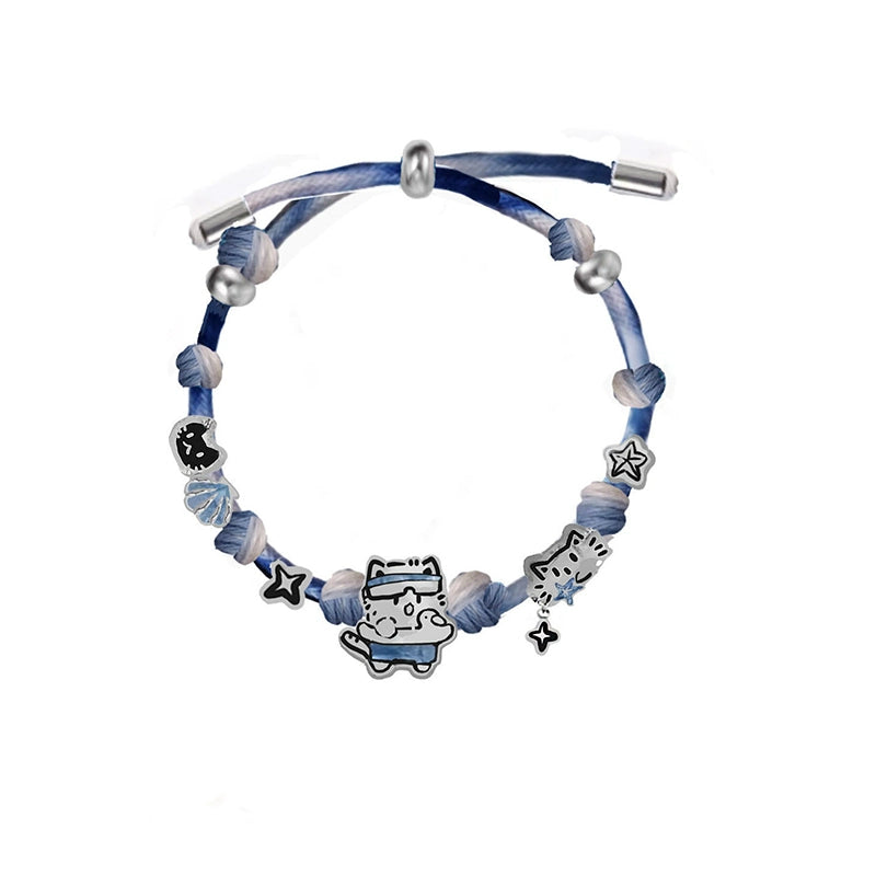 Blue Shell Cat Bracelet