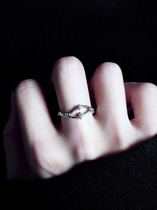 "Guardian Star" Galaxy Track Ring