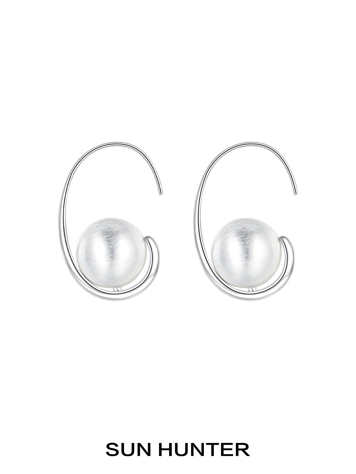 Vintage Orbital Cocoon Earrings