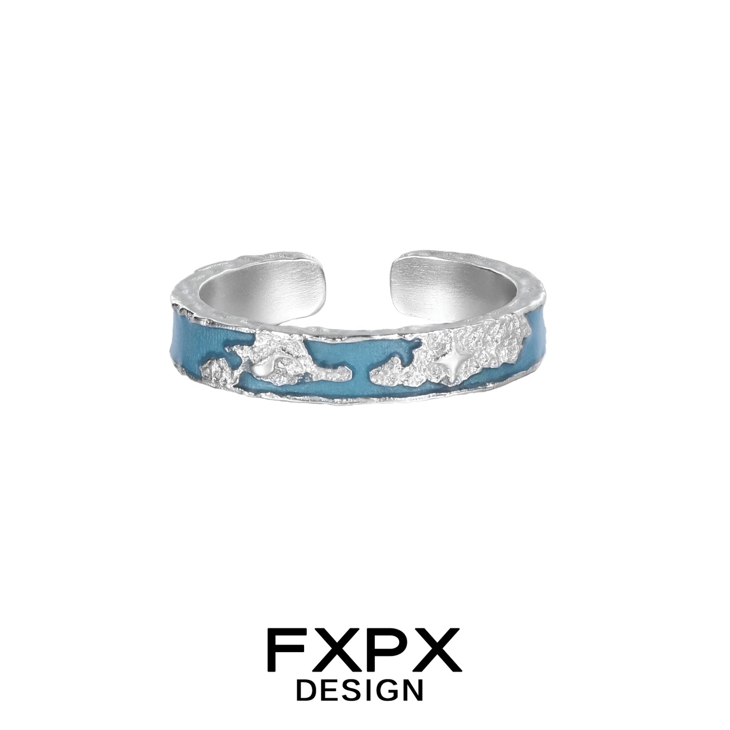 Blue Planet Puzzle Rings