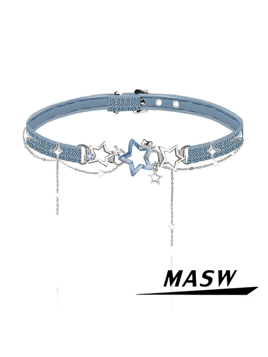 Denim Star Spice Choker