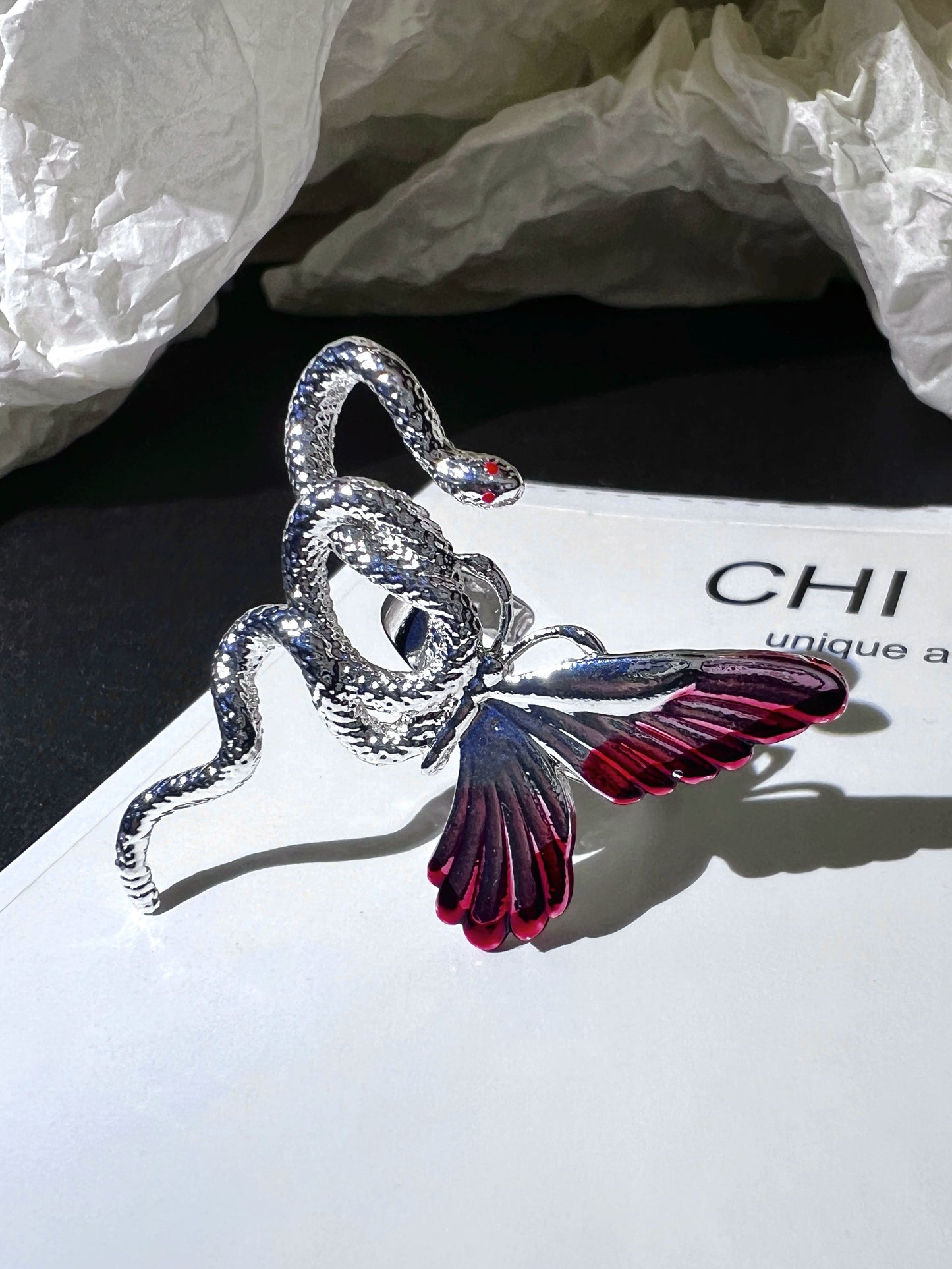 “Snake & Butterfly” Bloody Necklace