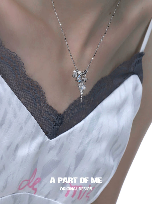 Sea Whisper Agate Necklace