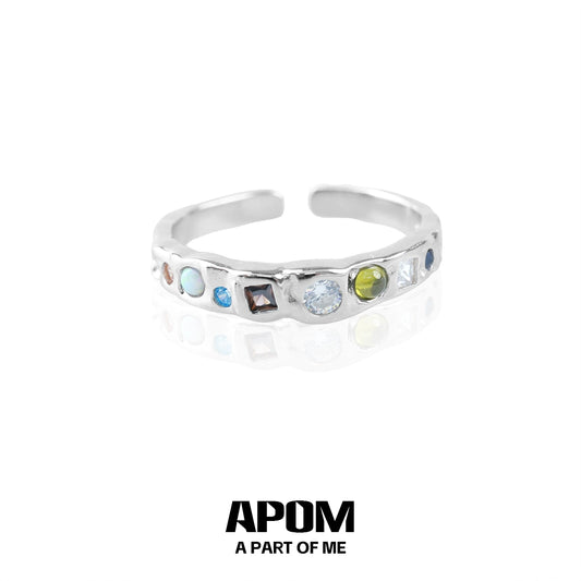 Rainbow Spark Cool Ring