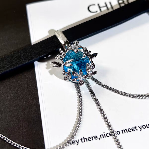 "Winter Garden" Zircon Necklace