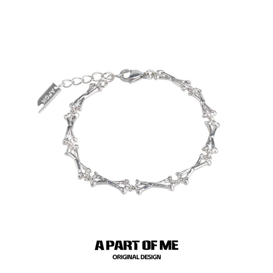 Bone Spirit Silver Bracelet