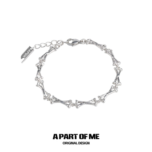 Bone Spirit Silver Bracelet