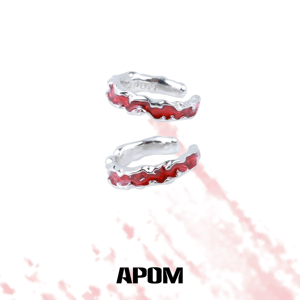 Venom Red Cool Earrings