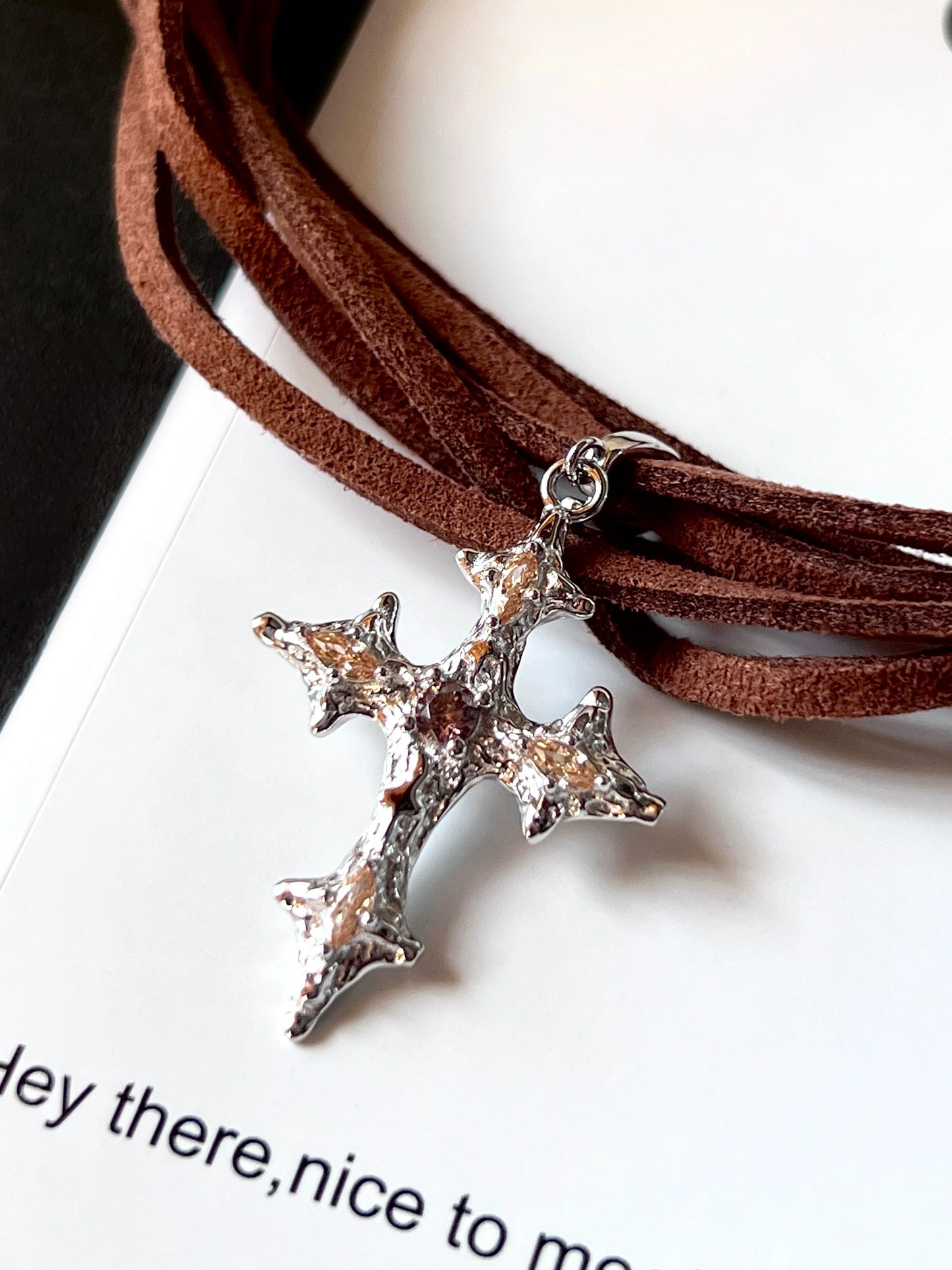 "Girl's Prayer" Cross Necklace