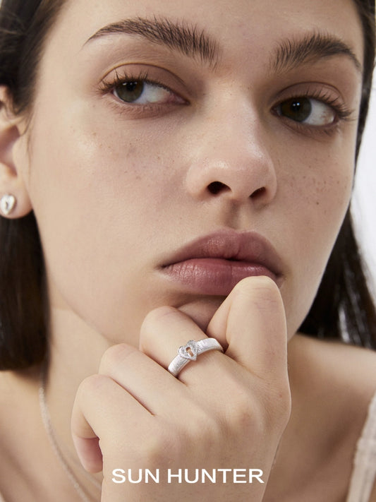 French Retro Lock Ring