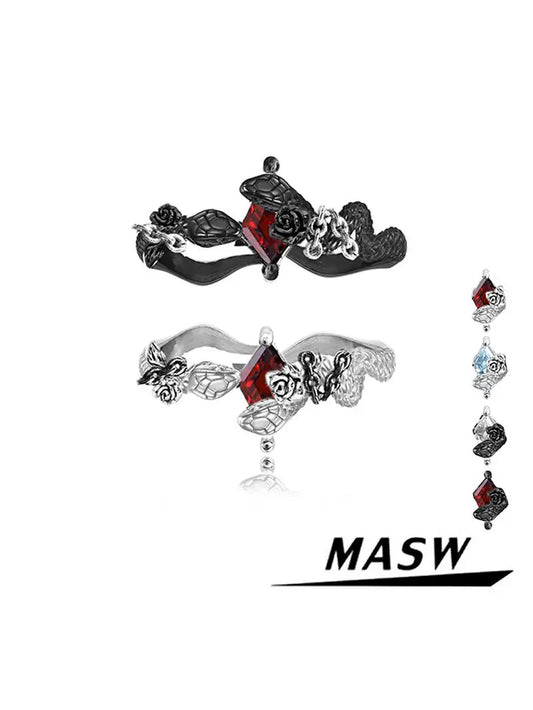 Mystic Guardian Snake Ring