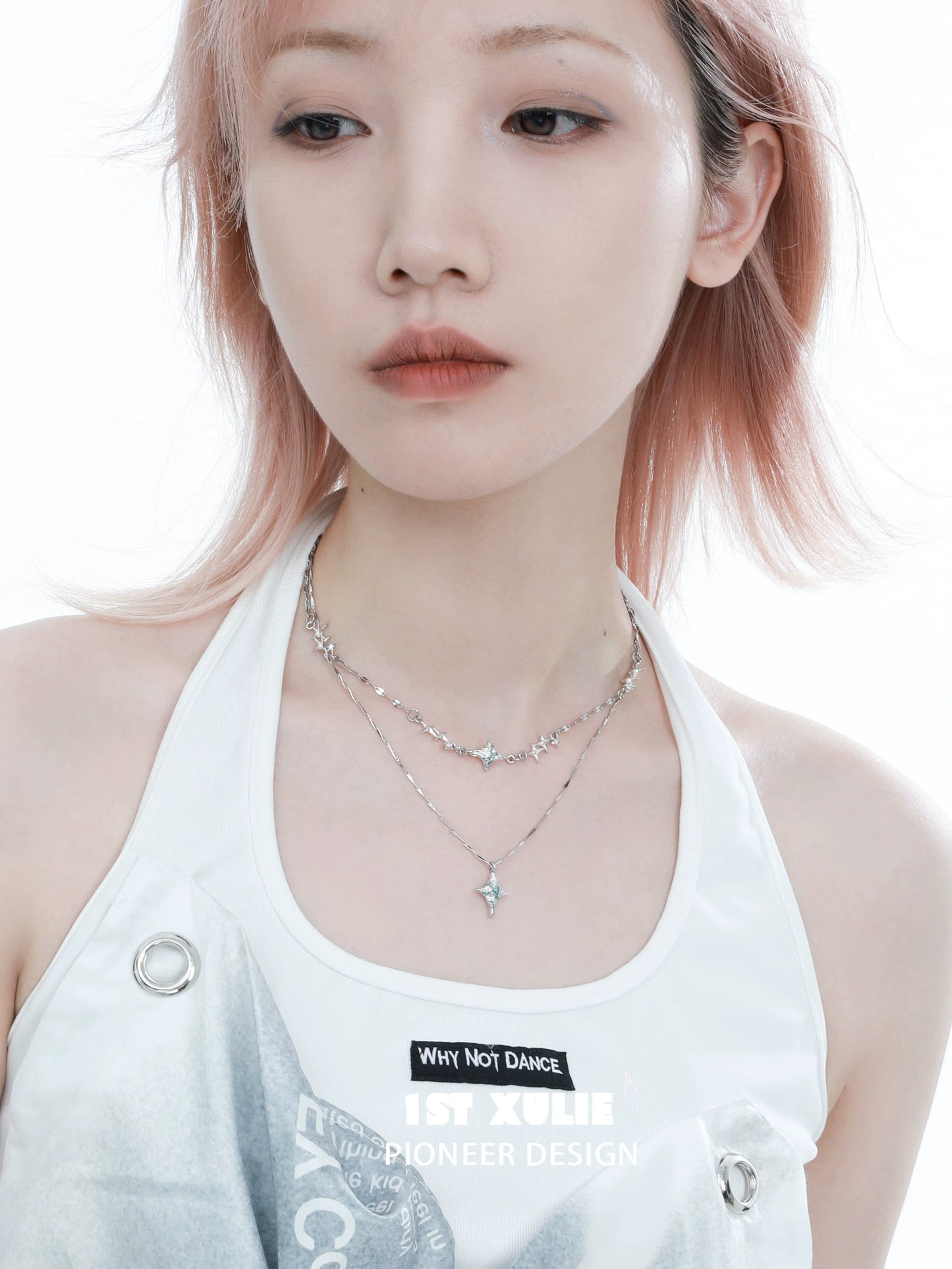 Blue Starry Sky Cool Necklace