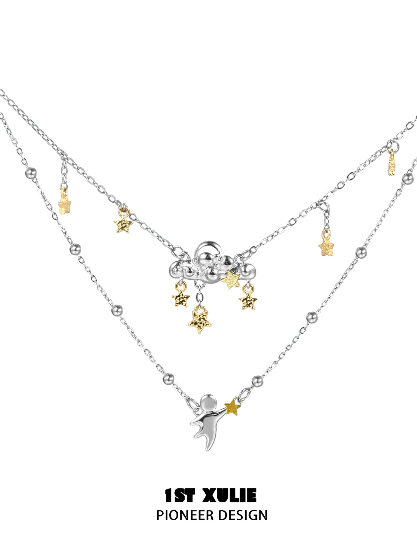 Lonely Patient Double Necklace