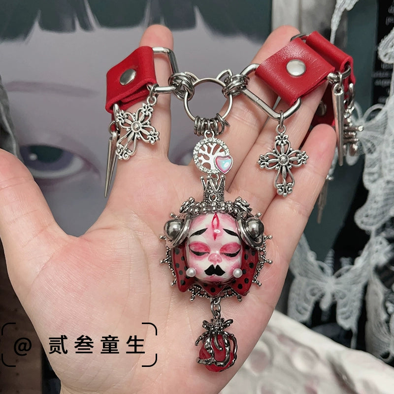 Choker-Ersan Tongsheng Original Handmade Necklace Spice Girl Sweet Cool Futuristic Niche Premium Light Luxury Heavy Industry Tide Choker