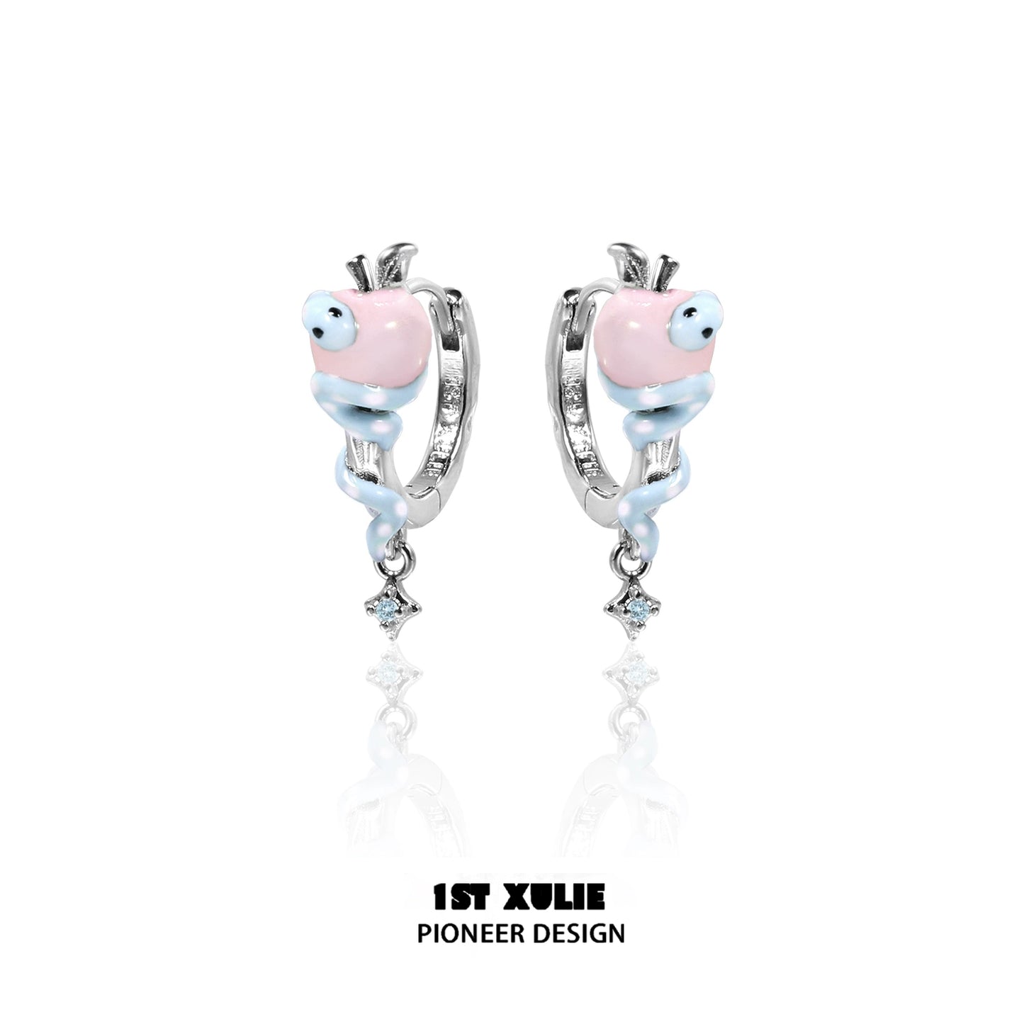 Forbidden Apple Snake Ear Clip