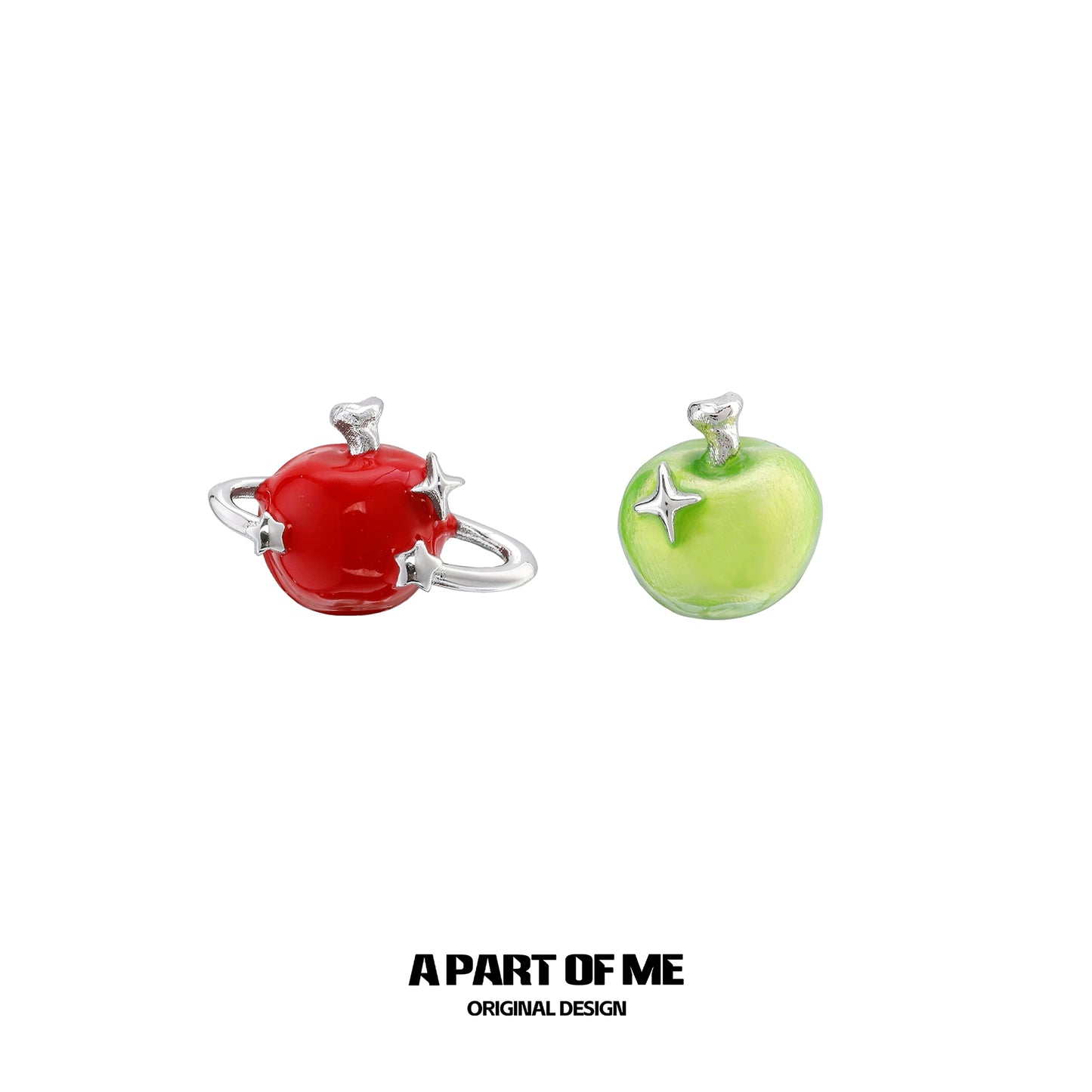 Sweet Apple Elf Earrings