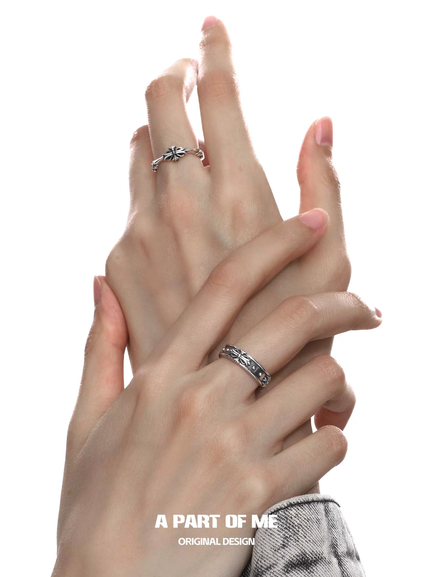 Dark Iris Retro Ring