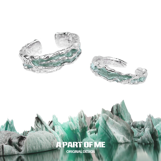 Summer Mint Silver Ring