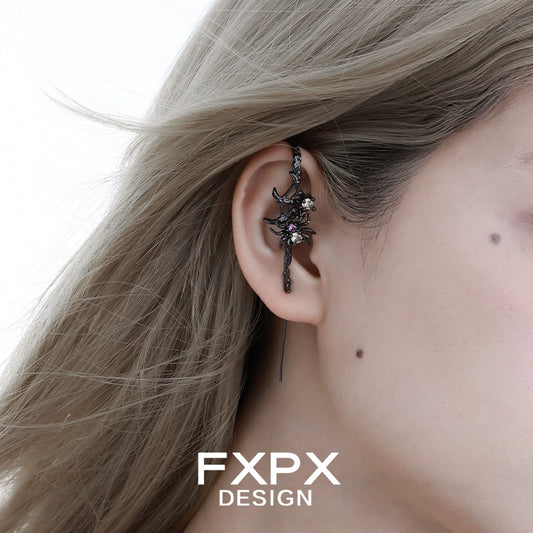 Y2K Venom Spider Piercing Ear Needle