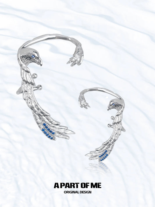 Ravenclaw Wing Ear Clips