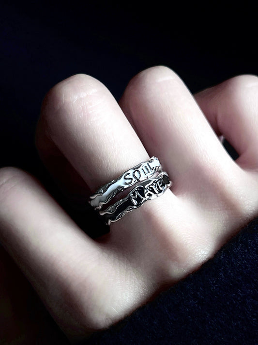 "Soulmate Soul" Couple Ring