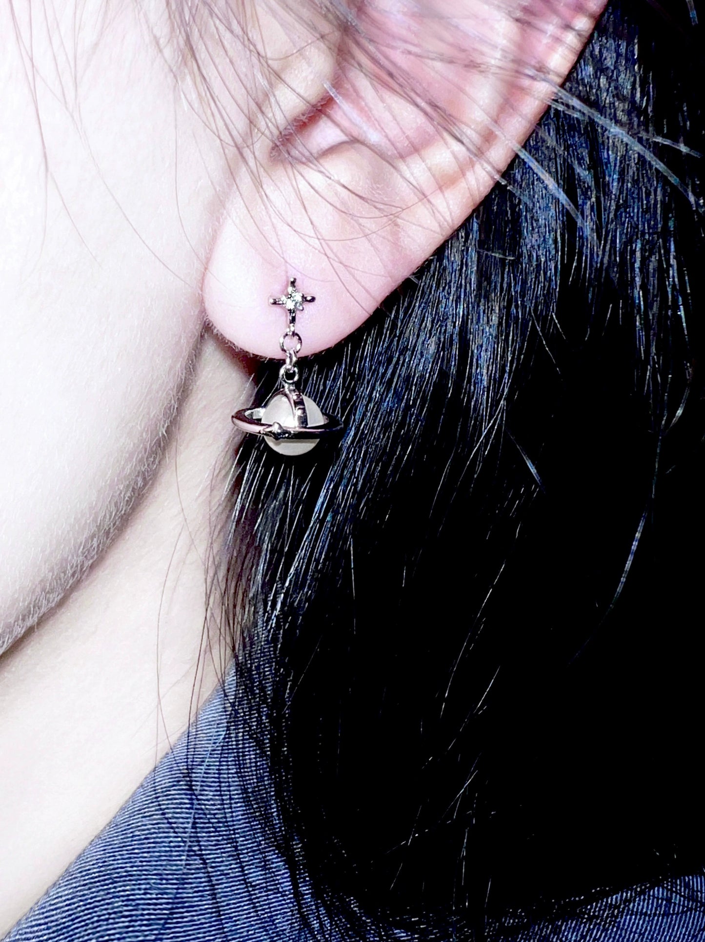 "Cosmos Island · Asteroid" Earrings