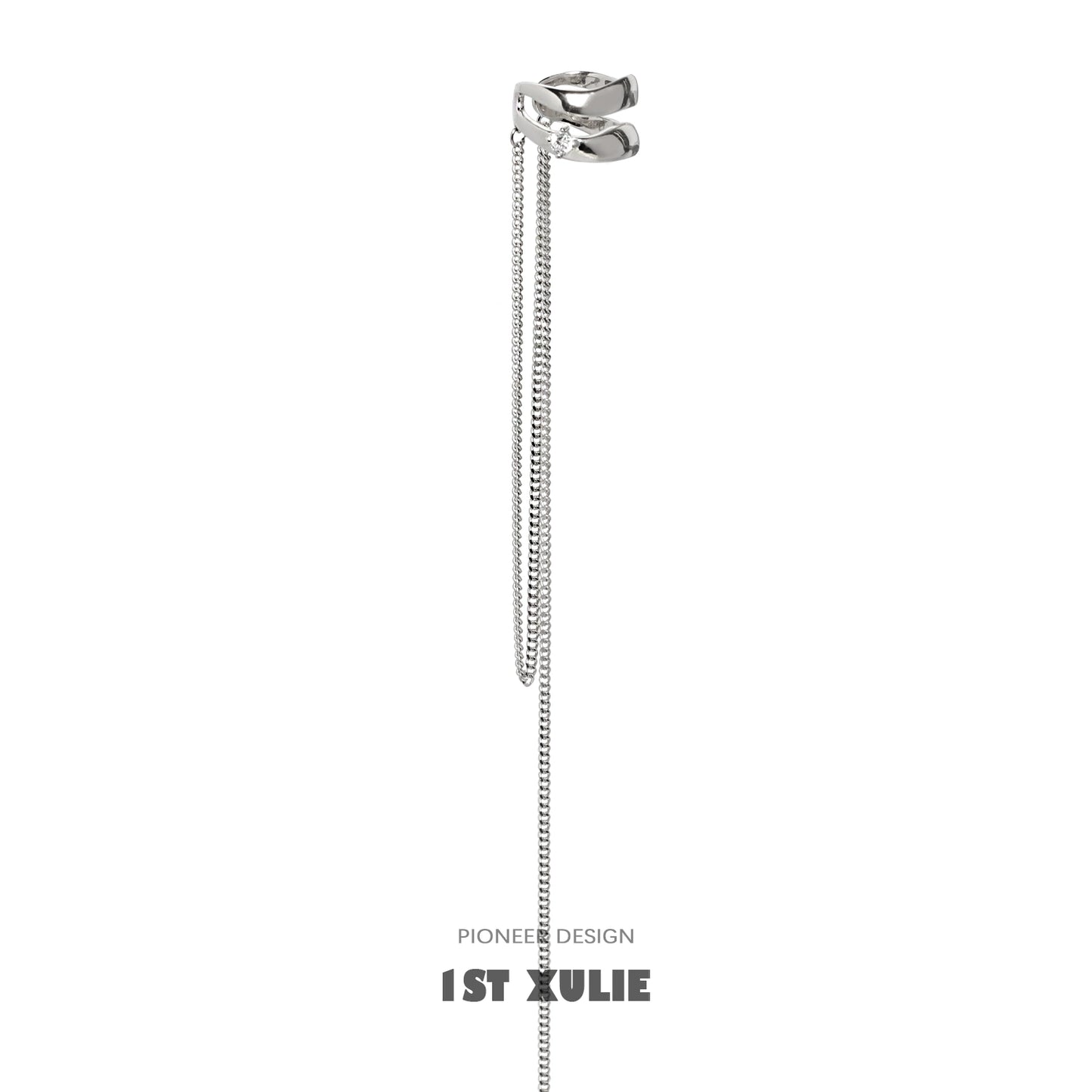 Frosted Tassel Punk Ear Clip