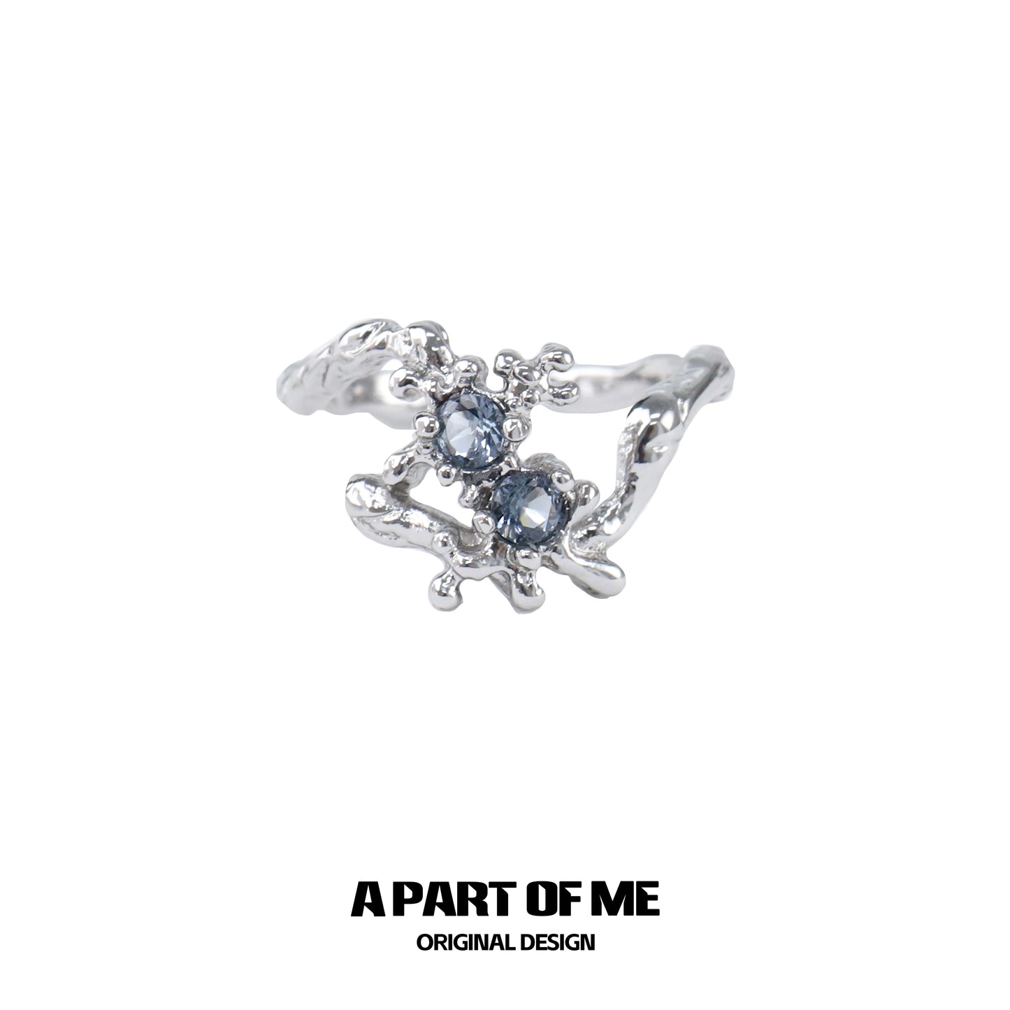 Mermaid Texture Silver Ring