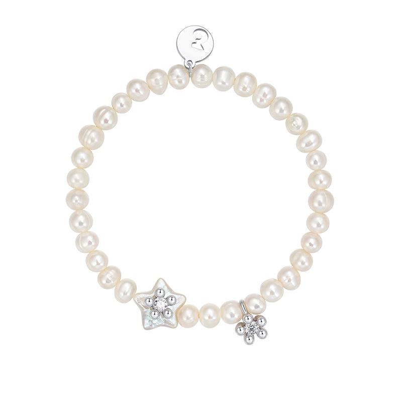 Starry Shore Pearl Bracelet