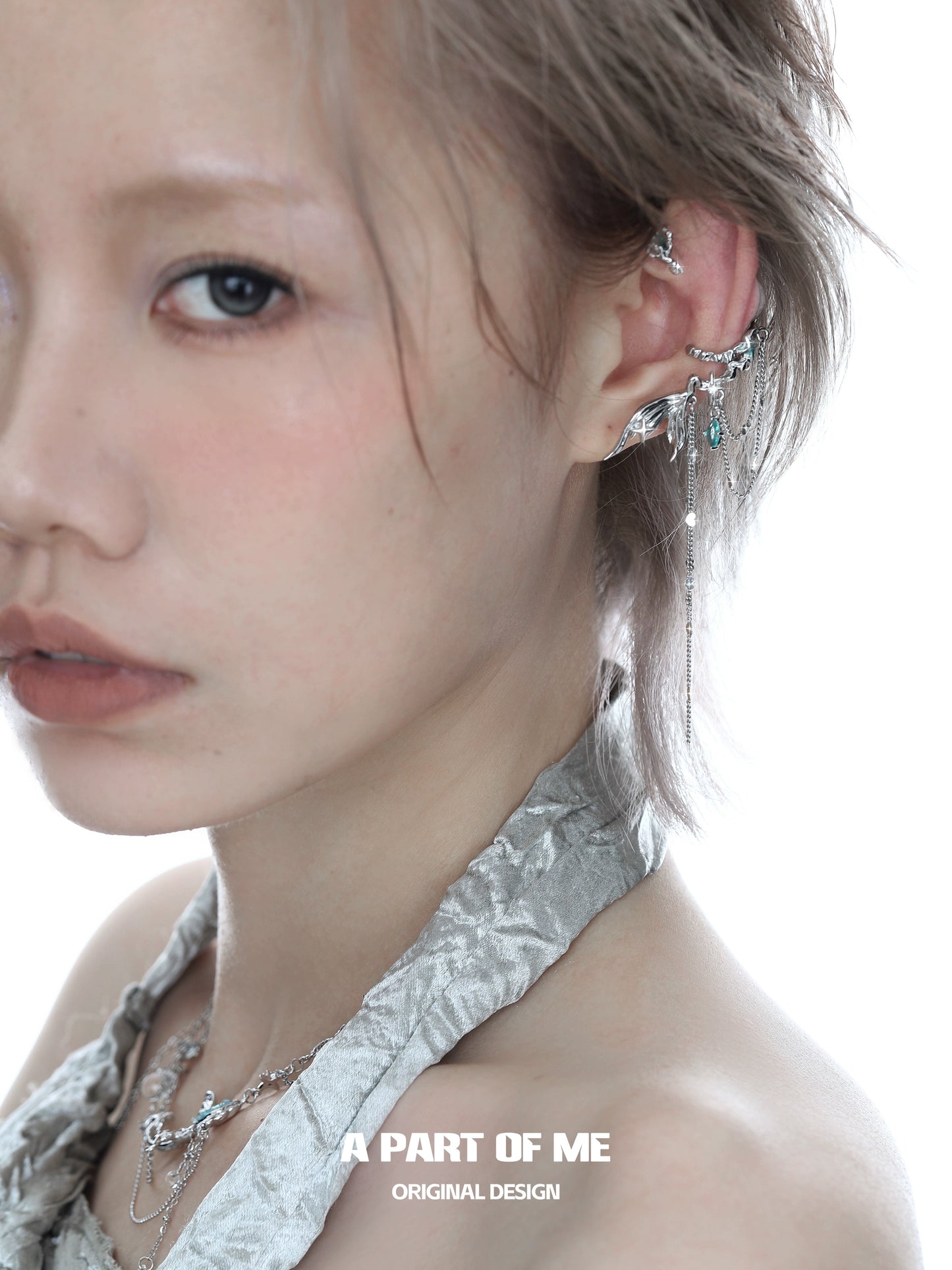 Fishtail Tassel Ear Cuffs