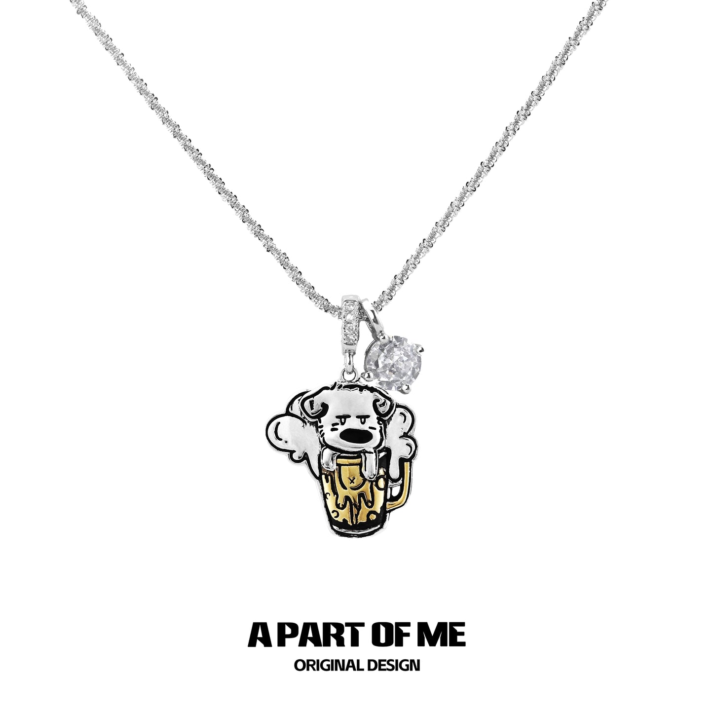 Working Puppy Replaceable Necklace
