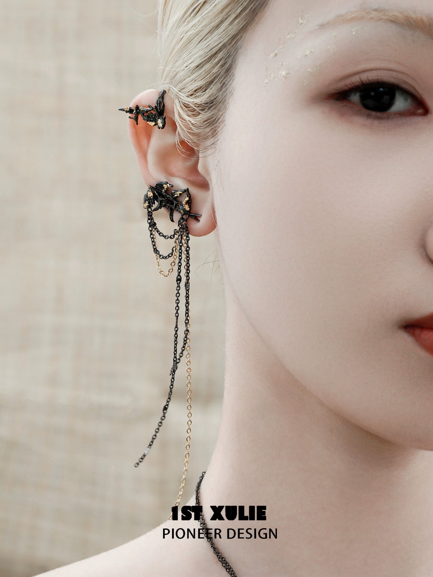 Vengeful Swallow Ear Clips